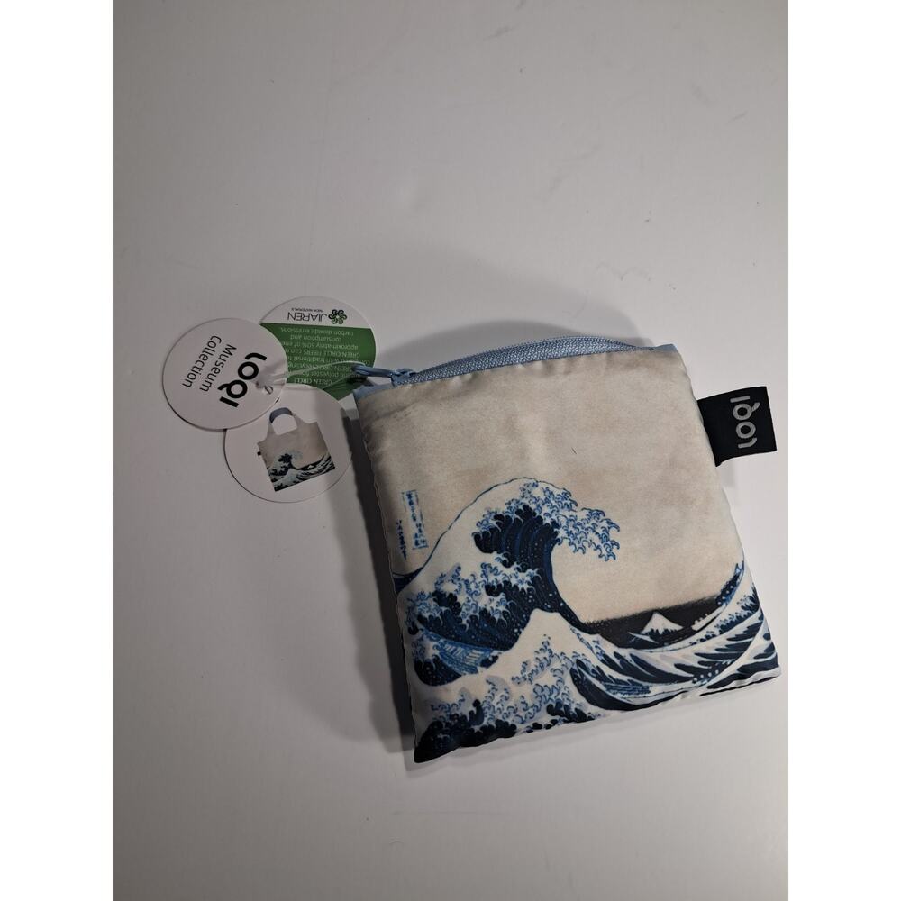 LOQI MUSEUM COLLECTION KATSUSHIKA HOKUSAI THE GREAT WAVE ART BAG